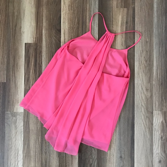 Jennifer Lopez Coral Ruffle Halter, Medium - Picture 1 of 4